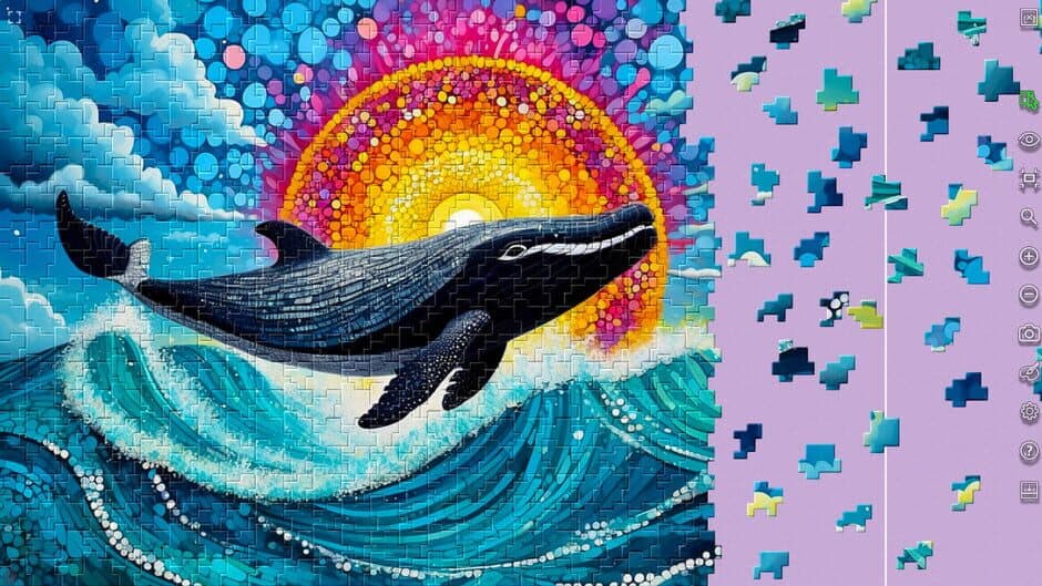 Скриншот 2 из Master of Pieces Jigsaw Puzzle: Dot Painting