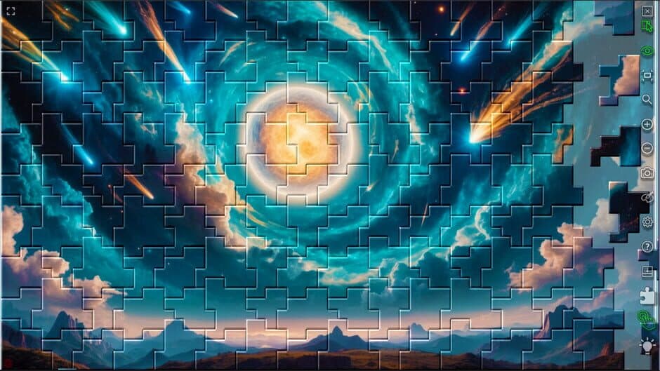 Скриншот 1 из Master of Pieces Jigsaw Puzzle: Fantastic Landscape