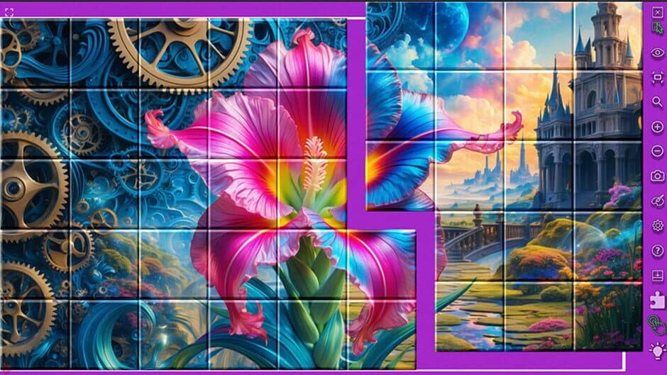 Скриншот 6 из Master of Pieces Jigsaw Puzzle: Dreamflowers