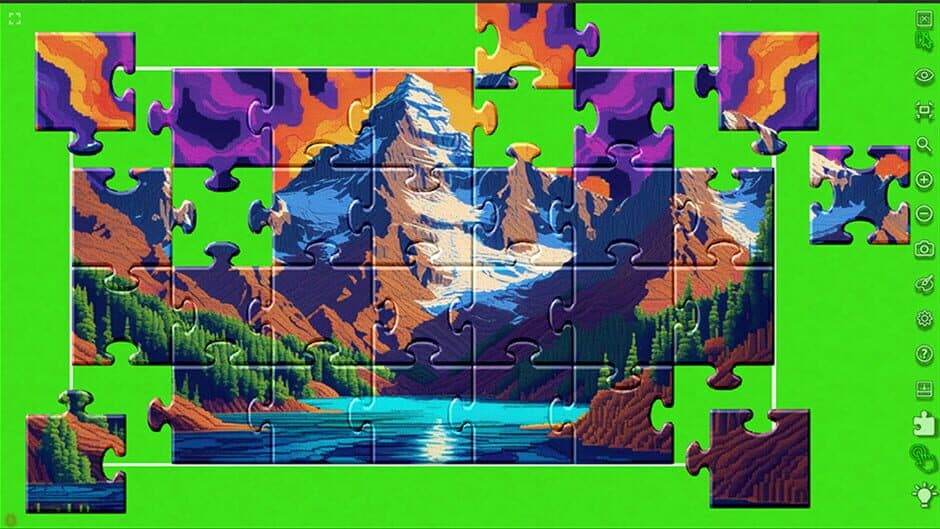Скриншот 2 из Master of Pieces Jigsaw Puzzle: Pixel Dreams