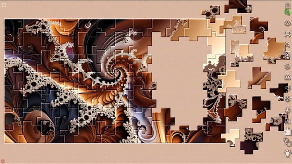 Скриншот 3 из Master of Pieces Jigsaw Puzzle: Mandalas and Fractals