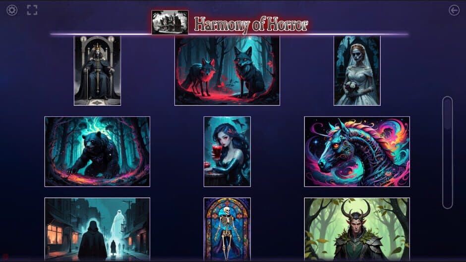 Скриншот 4 из Master of Pieces Jigsaw Puzzle: Harmony of Horror