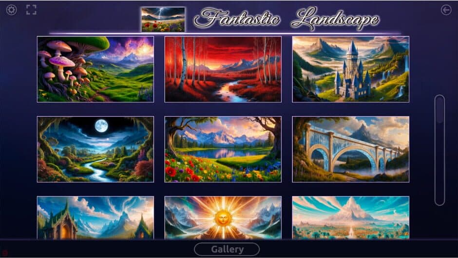Скриншот 2 из Master of Pieces Jigsaw Puzzle: Fantastic Landscape