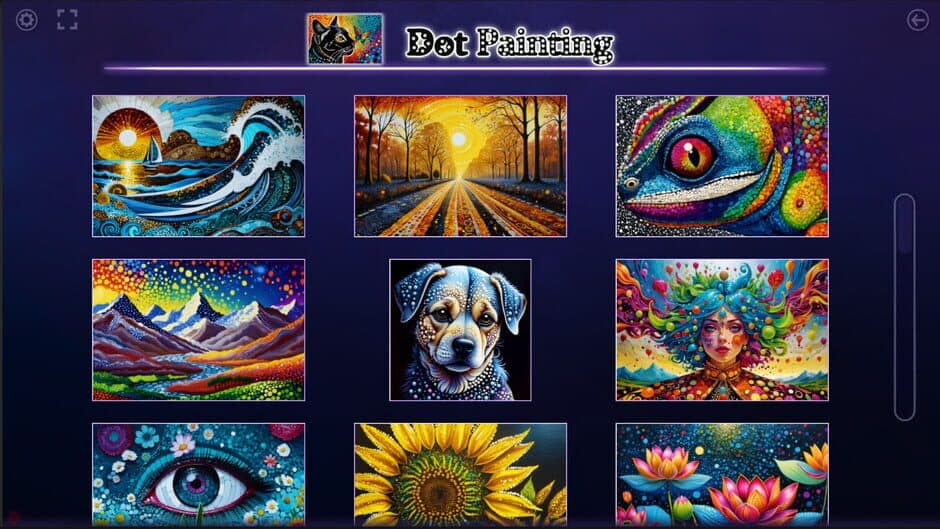 Скриншот 4 из Master of Pieces Jigsaw Puzzle: Dot Painting