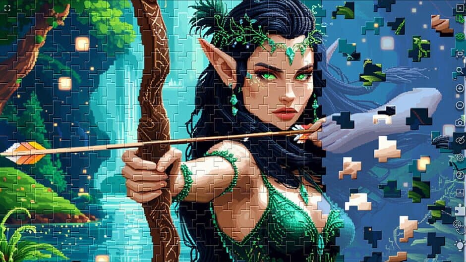 Скриншот 4 из Master of Pieces Jigsaw Puzzle: Pixel Dreams