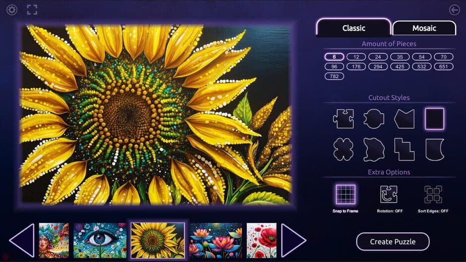 Скриншот 5 из Master of Pieces Jigsaw Puzzle: Dot Painting