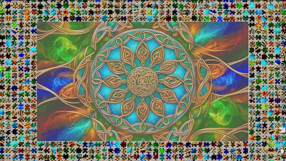 Скриншот 11 из Master of Pieces Jigsaw Puzzle: Mandalas and Fractals