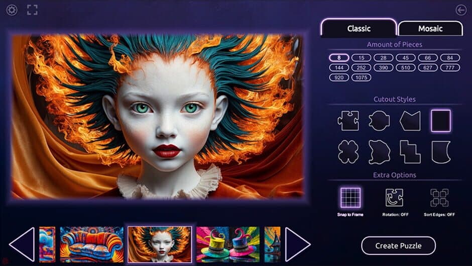 Скриншот 4 из Master of Pieces Jigsaw Puzzle: Beautiful Nonsense 3