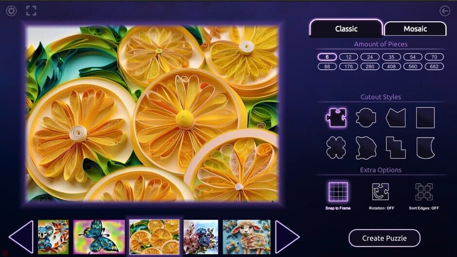 Скриншот 2 из Master of Pieces Jigsaw Puzzle: Paper Whirls