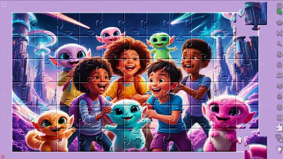 Скриншот 1 из Master of Pieces Jigsaw Puzzle: Into the Future