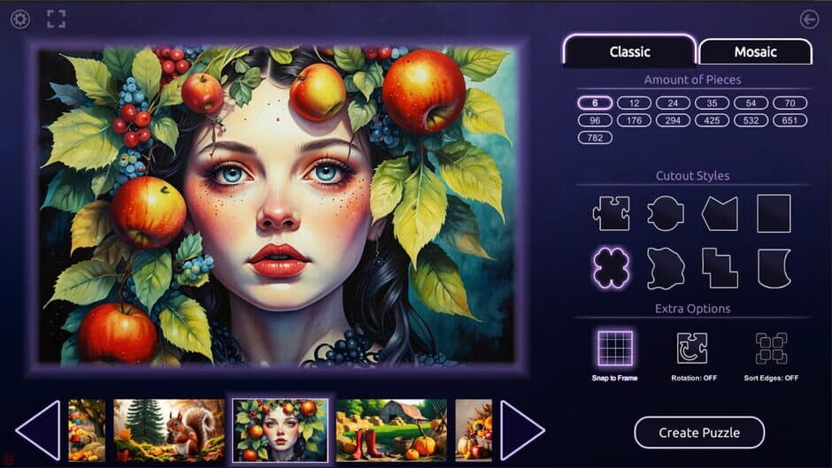 Скриншот 5 из Master of Pieces Jigsaw Puzzle: Golden Season