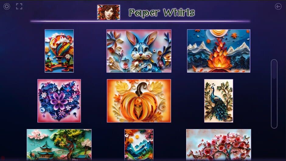 Скриншот 4 из Master of Pieces Jigsaw Puzzle: Paper Whirls