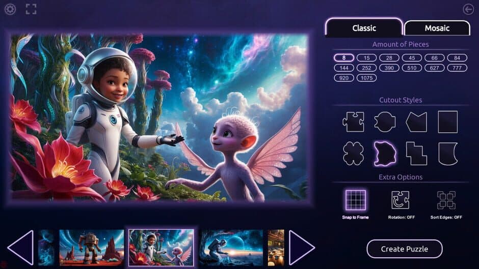 Скриншот 3 из Master of Pieces Jigsaw Puzzle: Into the Future