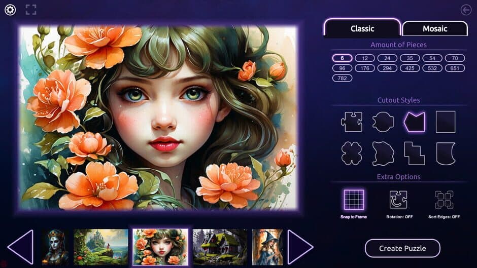 Скриншот 7 из Master of Pieces Jigsaw Puzzle: Fairy Tales