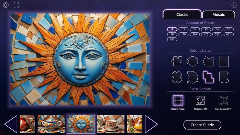 Скриншот 1 из Master of Pieces Jigsaw Puzzle: Ceramic Mosaic