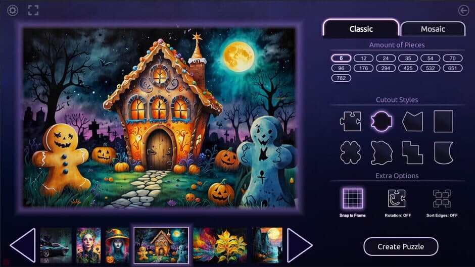 Скриншот 8 из Master of Pieces Jigsaw Puzzle: Haunted Lights