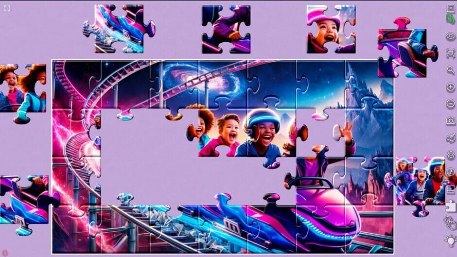 Скриншот 8 из Master of Pieces Jigsaw Puzzle: Into the Future