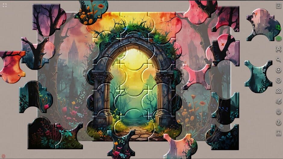 Скриншот 9 из Master of Pieces Jigsaw Puzzle: Haunted Lights