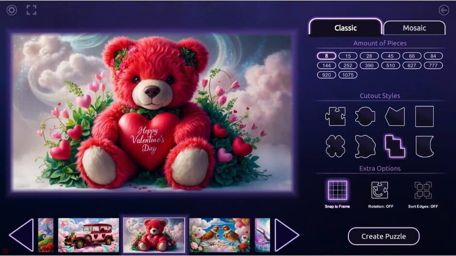Скриншот 2 из Master of Pieces Jigsaw Puzzle: Radiant Love
