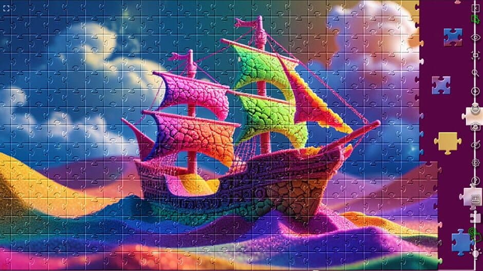 Скриншот 2 из Master of Pieces Jigsaw Puzzle: Sand Art
