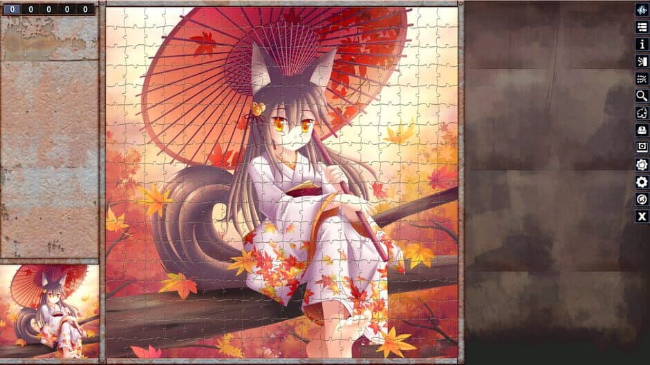 Скриншот 2 из Pixel Puzzles: Illustrations & Anime - Jigsaw Pack: Geishas