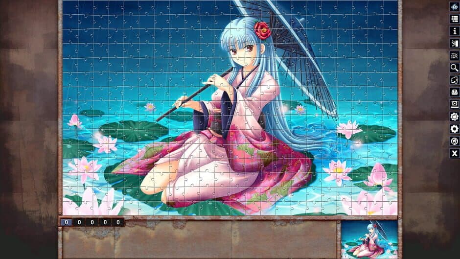 Скриншот 1 из Pixel Puzzles: Illustrations & Anime - Jigsaw Pack: Geishas