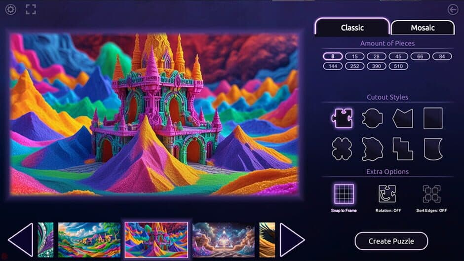 Скриншот 4 из Master of Pieces Jigsaw Puzzle: Sand Art