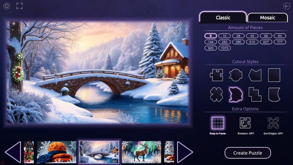 Скриншот 5 из Master of Pieces Jigsaw Puzzle: Winter Wonders