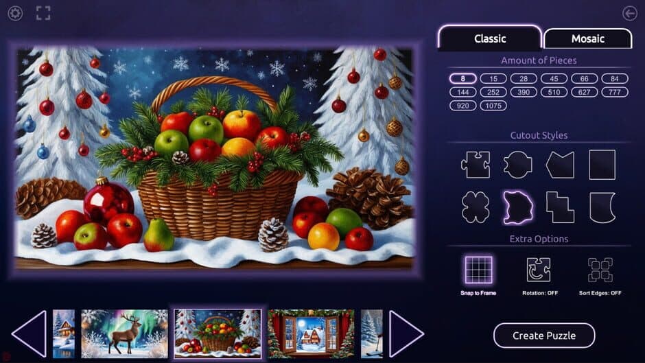 Скриншот 8 из Master of Pieces Jigsaw Puzzle: Winter Wonders