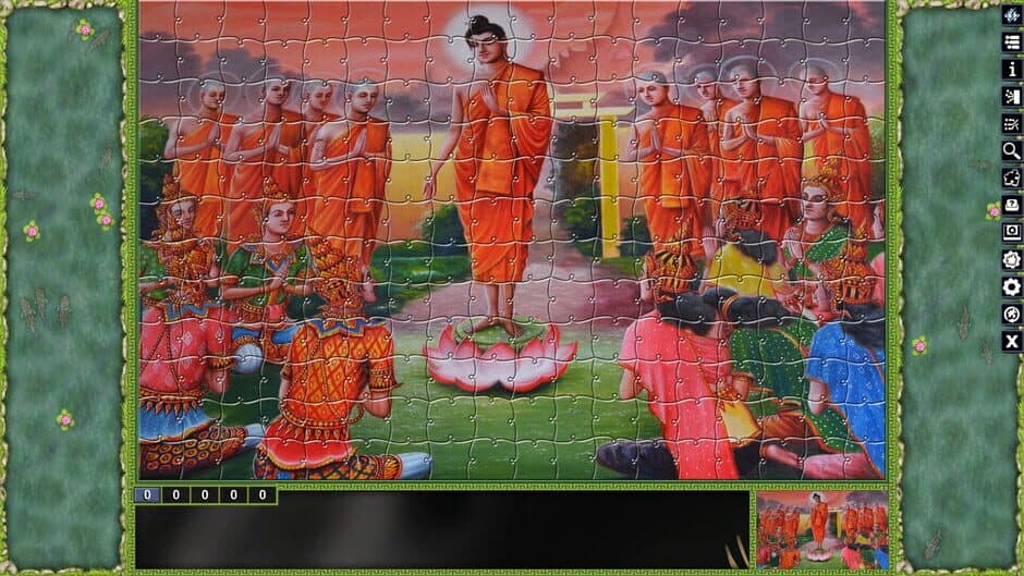 Скриншот 3 из Pixel Puzzles: Illustrations & Anime - Jigsaw Pack: Thai Paintings