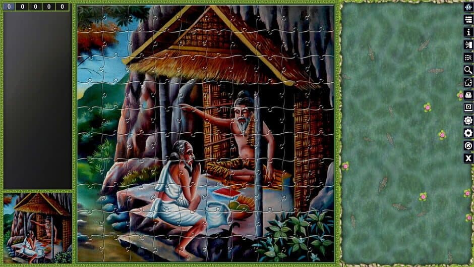 Скриншот 7 из Pixel Puzzles: Illustrations & Anime - Jigsaw Pack: Thai Paintings