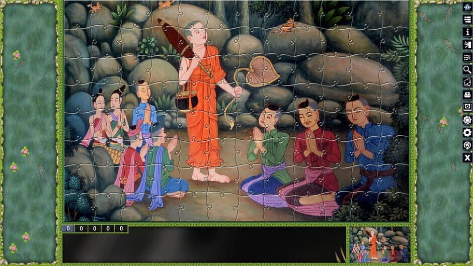 Скриншот 10 из Pixel Puzzles: Illustrations & Anime - Jigsaw Pack: Thai Paintings
