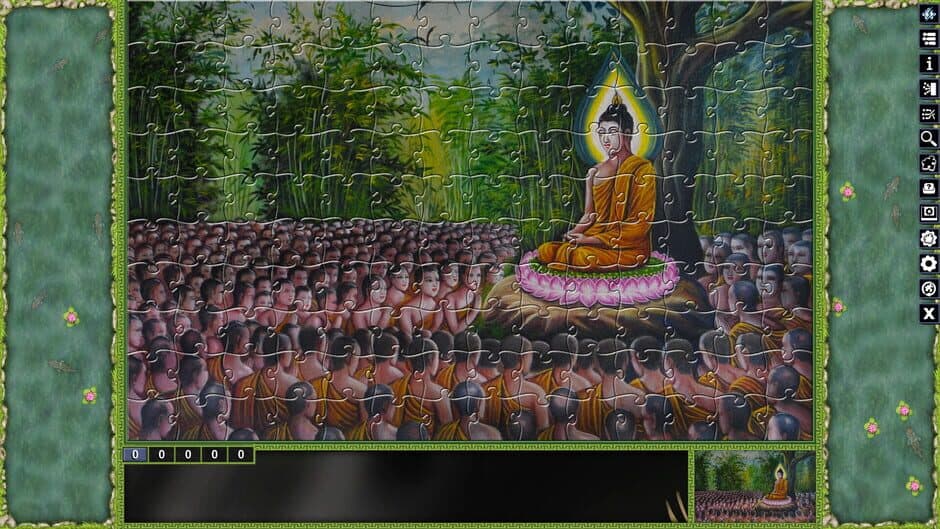 Скриншот 5 из Pixel Puzzles: Illustrations & Anime - Jigsaw Pack: Thai Paintings