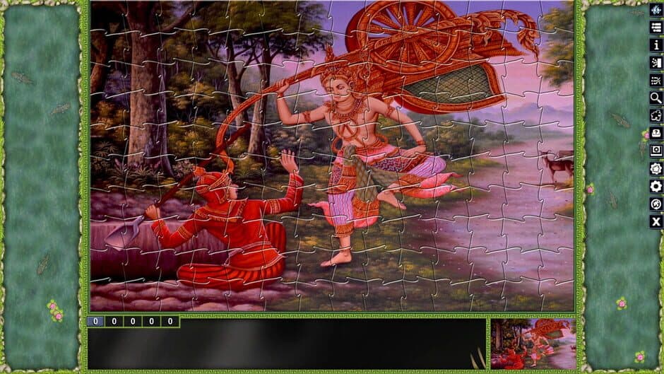 Скриншот 11 из Pixel Puzzles: Illustrations & Anime - Jigsaw Pack: Thai Paintings