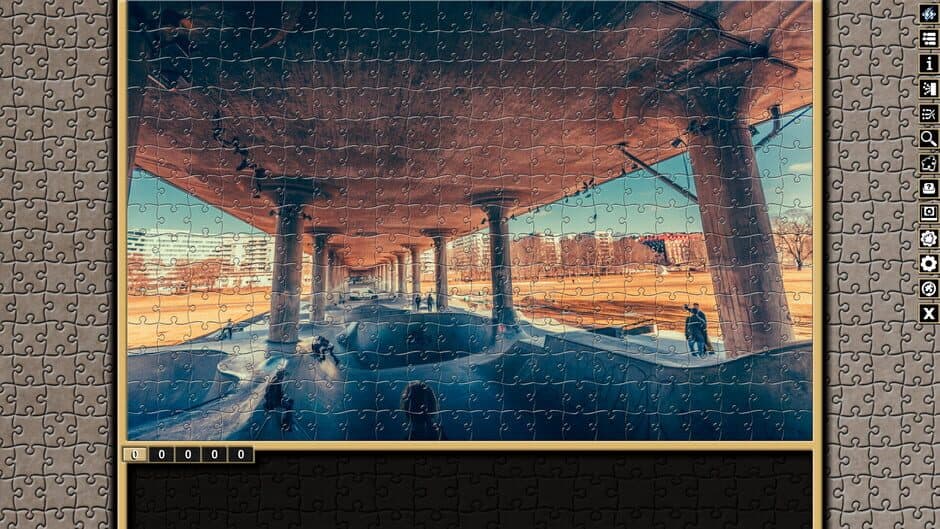 Скриншот 1 из Pixel Puzzles Traditional Jigsaws: Extreme Sports