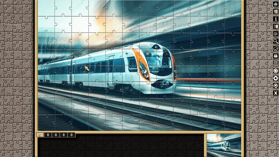 Скриншот 11 из Pixel Puzzles Traditional Jigsaws: Locomotive