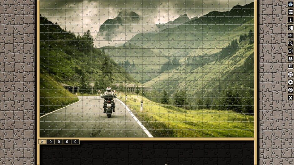 Скриншот 2 из Pixel Puzzles Traditional Jigsaws: Motorbikes