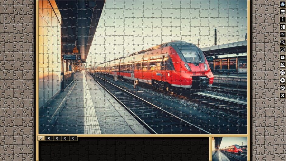Скриншот 12 из Pixel Puzzles Traditional Jigsaws: Locomotive