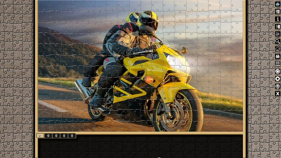 Скриншот 3 из Pixel Puzzles Traditional Jigsaws: Motorbikes
