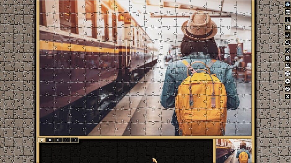 Скриншот 1 из Pixel Puzzles Traditional Jigsaws: Locomotive