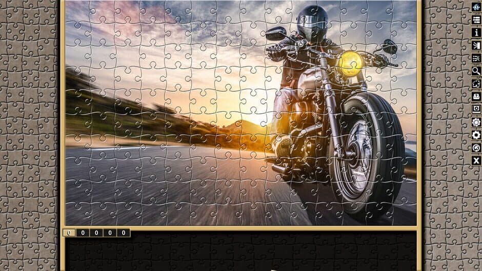 Скриншот 5 из Pixel Puzzles Traditional Jigsaws: Motorbikes