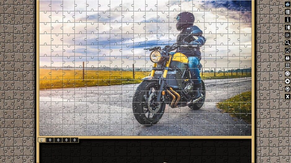 Скриншот 6 из Pixel Puzzles Traditional Jigsaws: Motorbikes