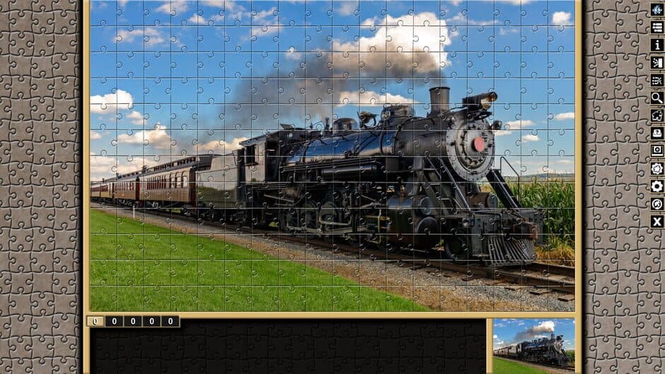 Скриншот 6 из Pixel Puzzles Traditional Jigsaws: Locomotive