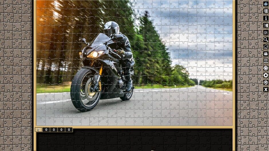 Скриншот 8 из Pixel Puzzles Traditional Jigsaws: Motorbikes