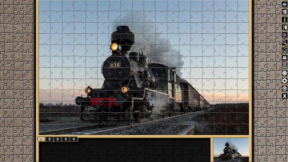 Скриншот 9 из Pixel Puzzles Traditional Jigsaws: Locomotive