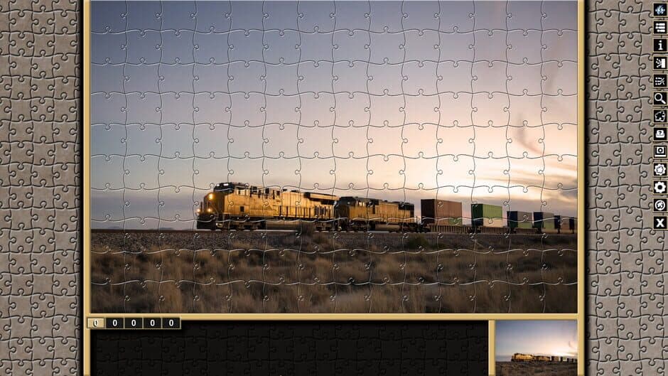 Скриншот 10 из Pixel Puzzles Traditional Jigsaws: Locomotive