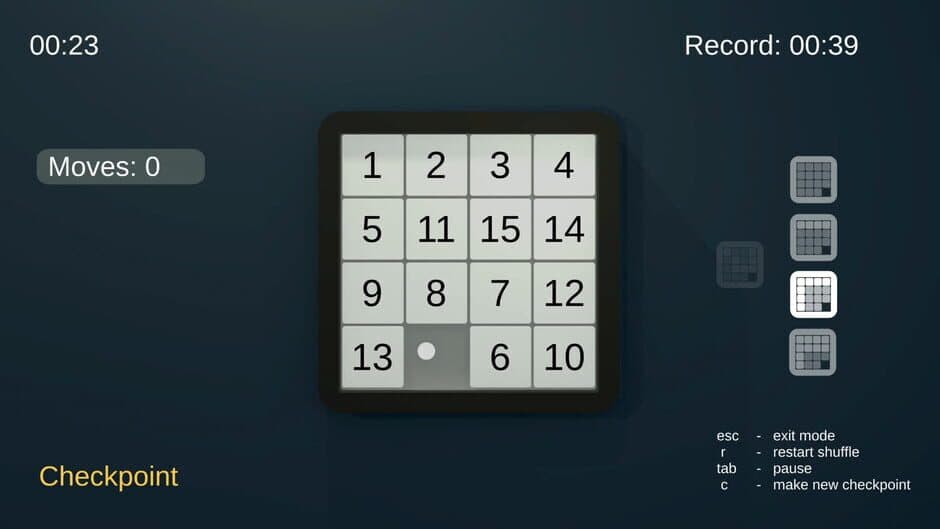 Скриншот 8 из 16: The Ultimate 15 Puzzle