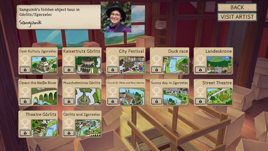 Скриншот 1 из DACHstudio Puzzle Box: Sanguinik's hidden object tour in Görlitz/Zgorzelec