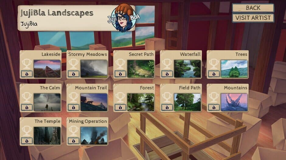 Скриншот 1 из DACHstudio Puzzle Box: JujiBla Landscapes