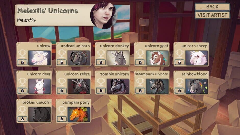 Скриншот 1 из DACHstudio Puzzle Box: Melextis' Unicorns